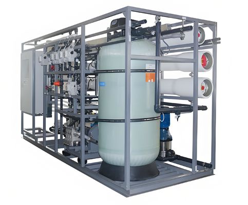 990,5% Meereswasser Umkehrosmose Reinigungssystem in Duplex Stahl 2205 Material