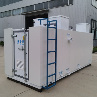 Guter Preis Krankenhaus Abwasserreinigungssystem 1-200 m3/Tag zur Behandlung von Schwarz- und Grawasser Online