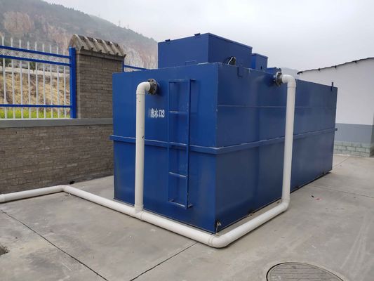 Guter Preis Automatische Abwasserbehandlungsanlage mit PLC-Steuerung für die Haushaltsabwasserbehandlung Online