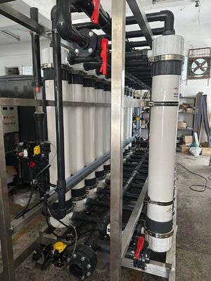 Guter Preis SS304 / PVC-Ultrafiltrationswasserfilter mit 80% Systemwiederherstellung Online