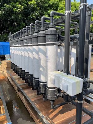 Guter Preis 50 m3 pro Stunde Ultrafiltrationsanlage mit automatischer Rückspülung und Steuerungssystem Online