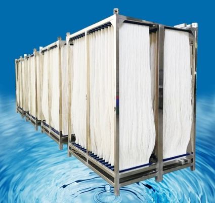 Guter Preis Hohlfaser MBR-Membran mit PVDF-Material Arbeitsdruck 0,02-0,04 MPa Online