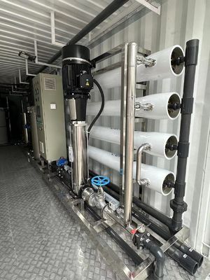 Guter Preis 500 m3 pro Tag Container RO System mobile Wasseraufbereitung Online