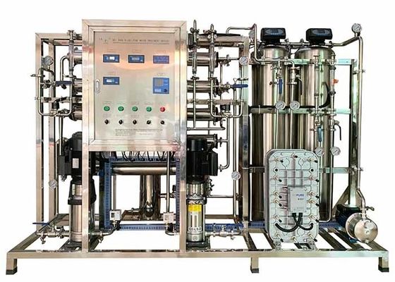 Guter Preis 1-50 m3/h Kapazität EDI-System mit UPVC / SS304 Anlage und Grundfos / CNP Pumpe Online