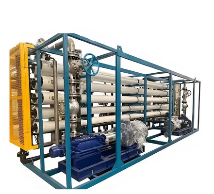 Guter Preis Siemens S7 PLC elektrische Steuerung Meerwasser RO System mit USA Filmtec Ro Membran Online