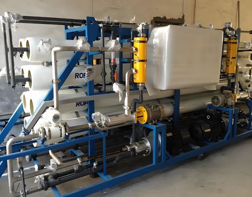 Guter Preis Danfoss / Grundfos Pump Meerwasserentsalzungssystem mit Betriebsdruck von 6,5 MPa Online