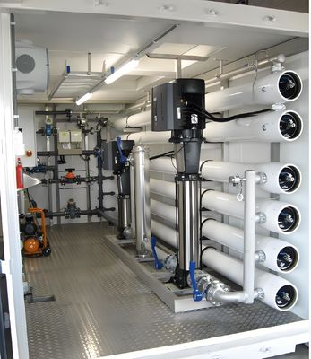 Guter Preis Vontron Containerized RO System mit Medienfilter oder Ultrafiltration Vorbehandlung Online