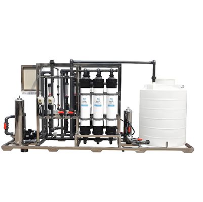 Guter Preis Industrie 500 kg Ultrafiltration Wasserreinigungssystem Vorbehandlung mit 80-90% Rückgewinnungsrate Online