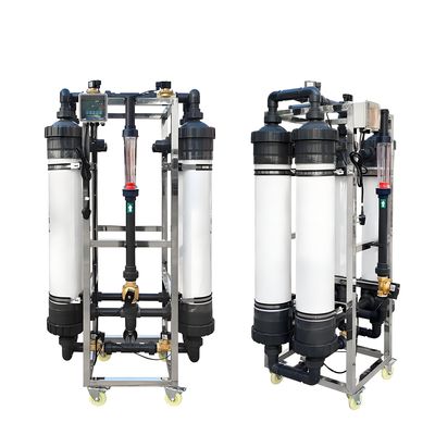 Guter Preis SS304/PVC-Ultrafiltrationssysteme Wasserbehandlung mit hoher Wasserleistung Online