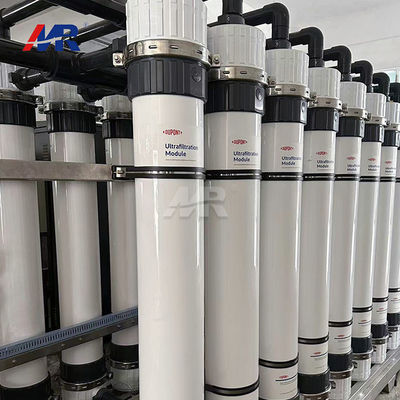 Guter Preis Industrielle Mikrofiltration Ultrafiltrationssystem mit 0,2-0,02um Mikron und 10-100m3/h Kapazität Online